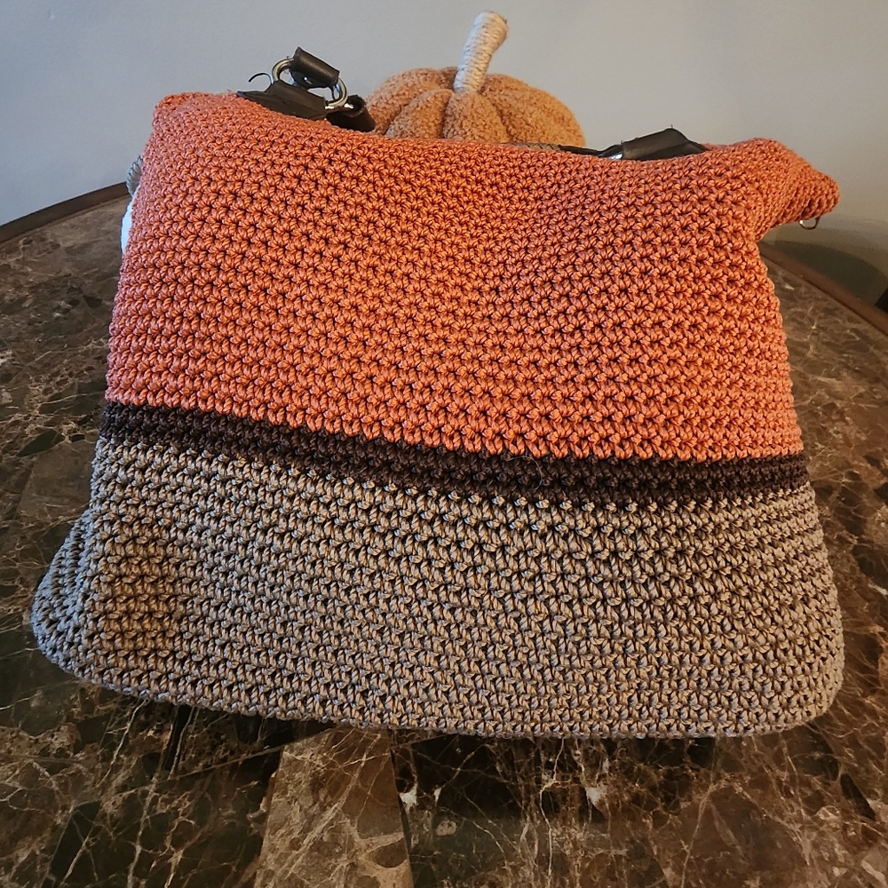CROFT&BARROW KNIT TOTE BAG - Picture 2 of 6